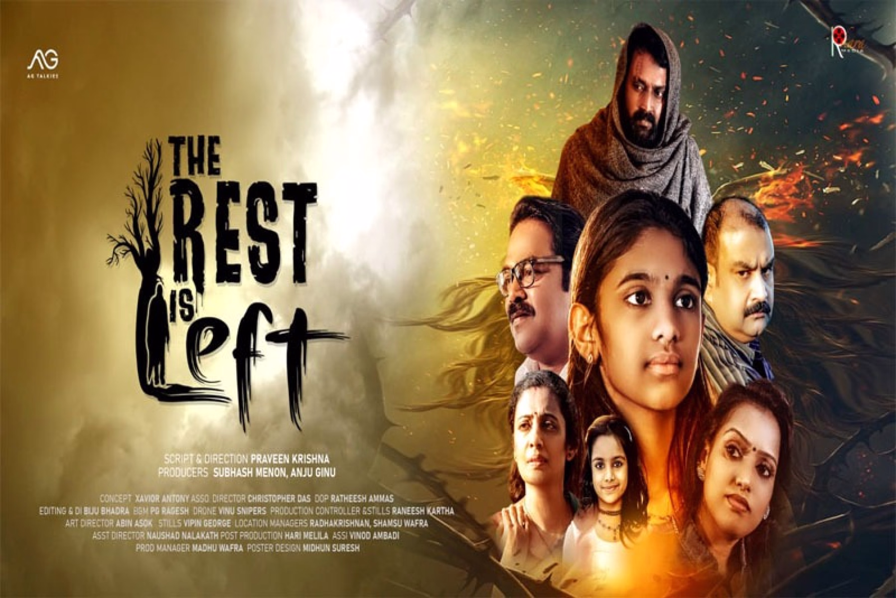 കുടുംബ പശ്ചാത്തലത്തില്‍  സസ്പെൻസ് ത്രില്ലർ ദി റെസ്റ്റ് ഇസ് ലെഫ്റ്റ് 